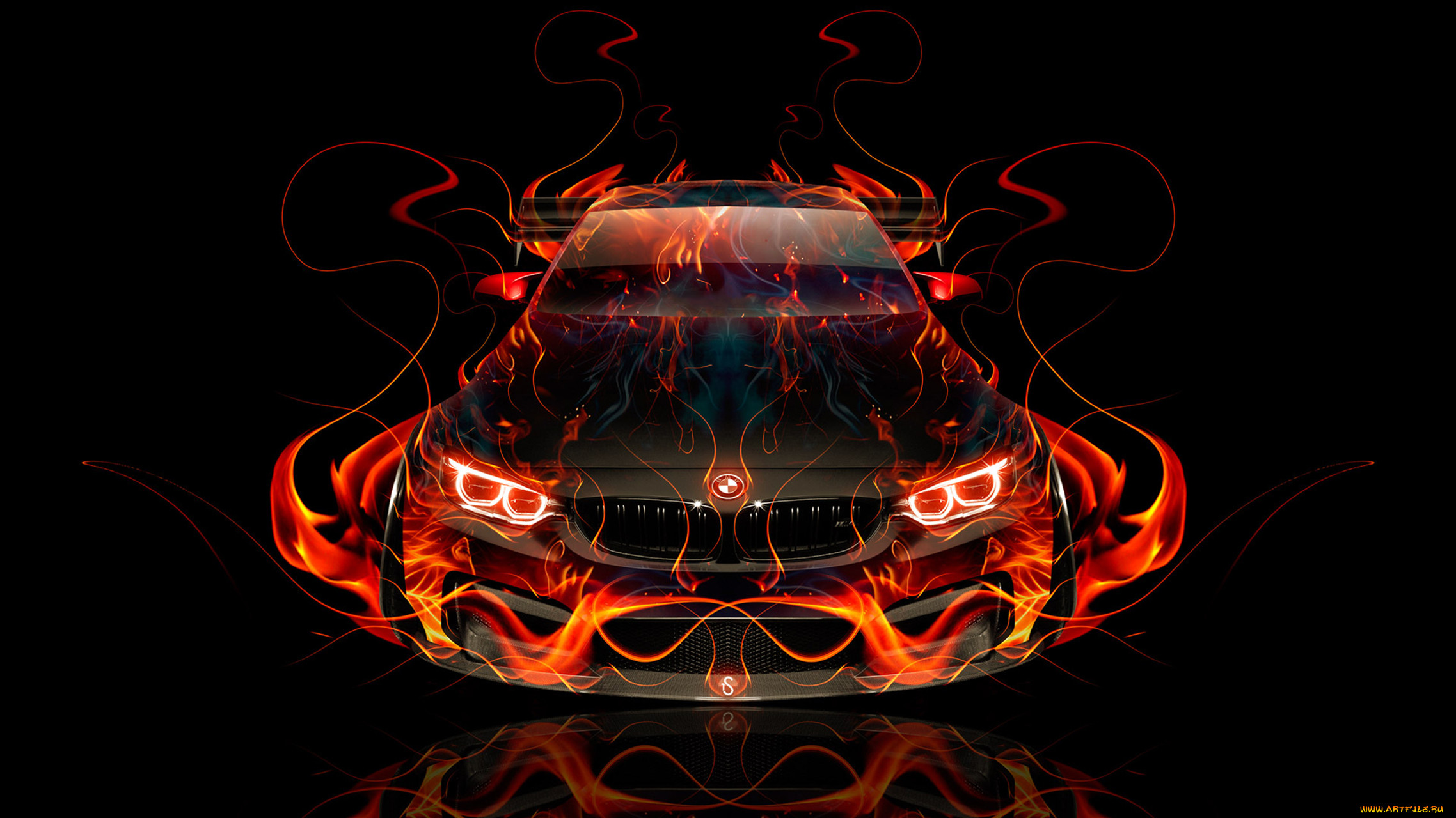 bmw m4 tuning frontup super fire abstract car 2016, , 3, bmw, m4, tuning, frontup, super, fire, abstract, car, 2016